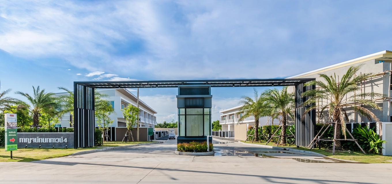 ทาวน์โฮม..บ้านหลังแรกที่ดีที่สุด ของครอบครัวเริ่มต้นโครงการ กาญจน์กนกทาวน์ 4 หนองจ๊อม-แม่โจ้  เริ่ม 1.9 ล้าน*บาท 7