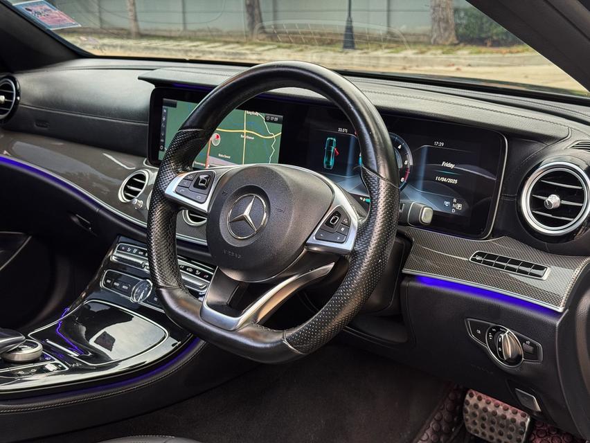 รหัสรถ AVA7802 🌟 Mercedes Benz E220d (ดีเซล) AMG Top 11