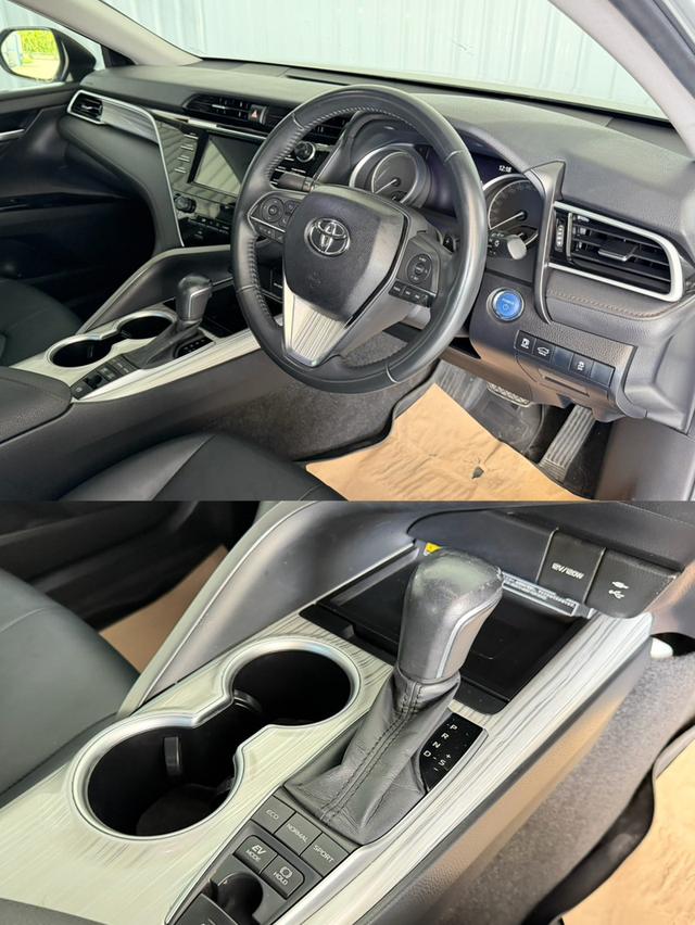 เบนซิน-ไฟฟ้า Toyota Camry 2.5 Hybrid Sunroof ฟรีดาวน์ รูปที่ 12