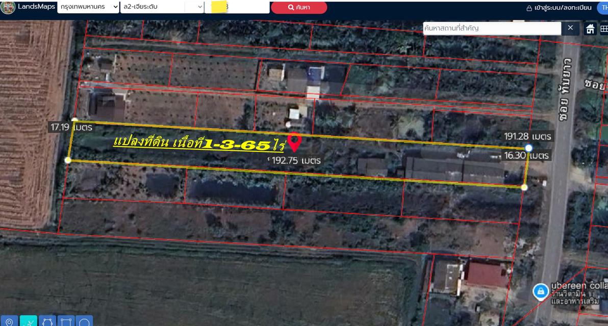ขายที่ดิน ติดถนนทับยาว 765ตรว.พร้อมสิ่งปลูกสร้าง 1
