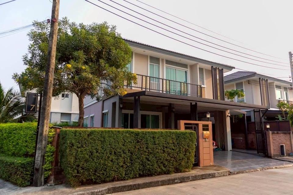 ให้เช่าบ้านเดี่ยว หมู่บ้านภัสสร เพรสทีจ ลุกซ์ พัฒนาการ 44 บ้านหลังมุม พร้อมเข้าอยู่ 1 ก.ค. 68 (N.1697) 1