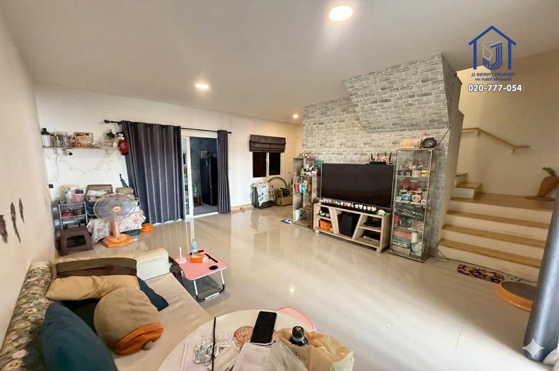 ขายทาวน์โฮม 2 ชั้น คาซ่า ซิตี้ วัชรพล-เพิ่มสิน หลังริม ใกล้ทางด่วนฉลองรัช รถไฟฟ้าสายสีเขียว 4