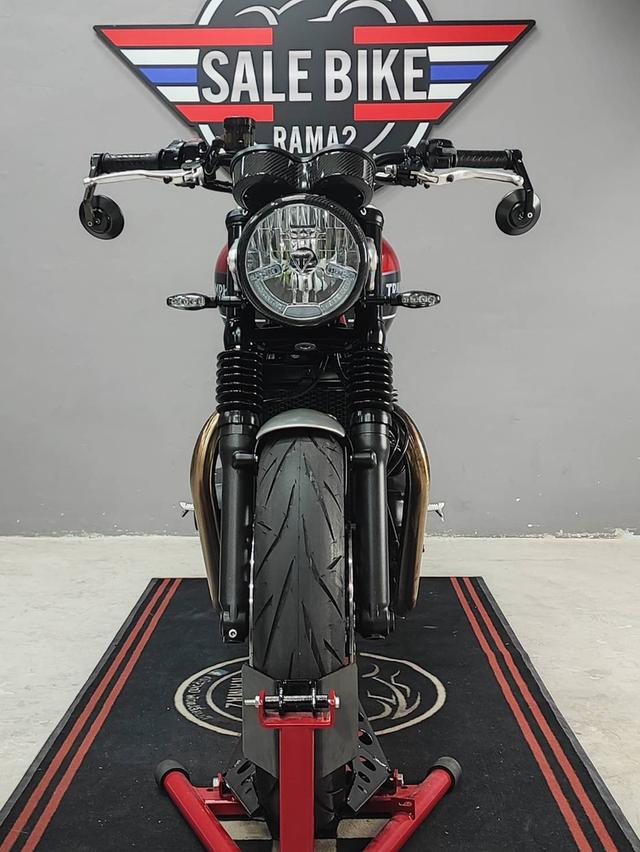 Triumph Speed Twin 1200 ปี 2021 abs รถมือเดียว ไมล์น้อยหลักพันกิโล รูปที่ 13