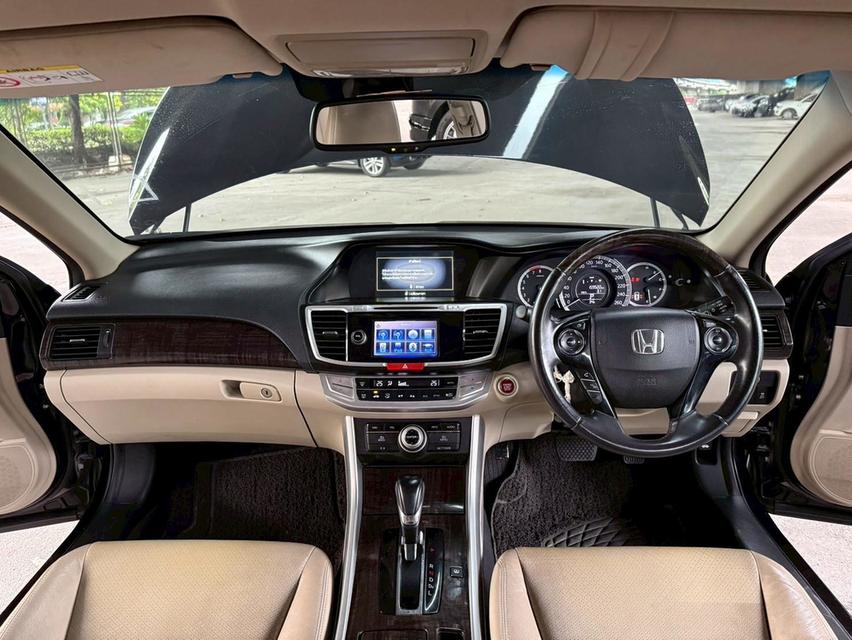 🔥ฟรีดาวน์ รถสวย ขับดีมาก Honda Accord 2.0 EL AT ปี 2014 รูปที่ 12