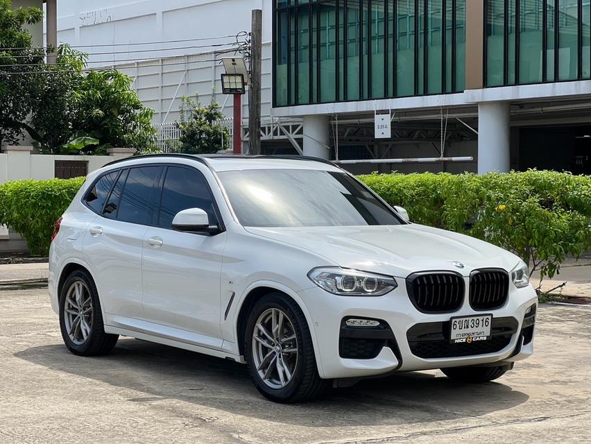 (แจ้งรหัสรถ NCT216) BMW X3 xdrive20d M Sport ขาว 2019 จด 2020