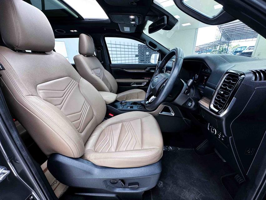 FORD EVEREST 2.0 TURBO TITANIUM PLUS 4WD ปี2023 สีเทา รูปที่ 14