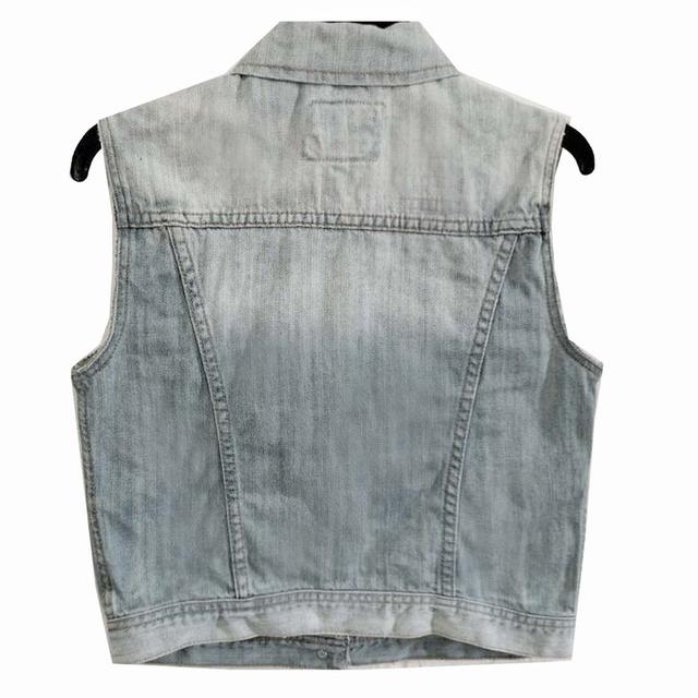 Forever21 กั๊กยีนส์ ทรงเท่ งานเก๋หายาก มีกระเป๋าอก ผ้านุ่มใส่สบาย พร้อมส่ง ไม่ต้องรอ