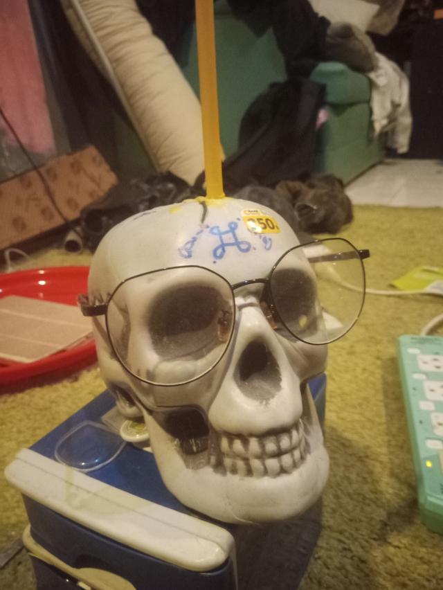 กะโหลกอาจารย์ปลุกเสก7วาระ