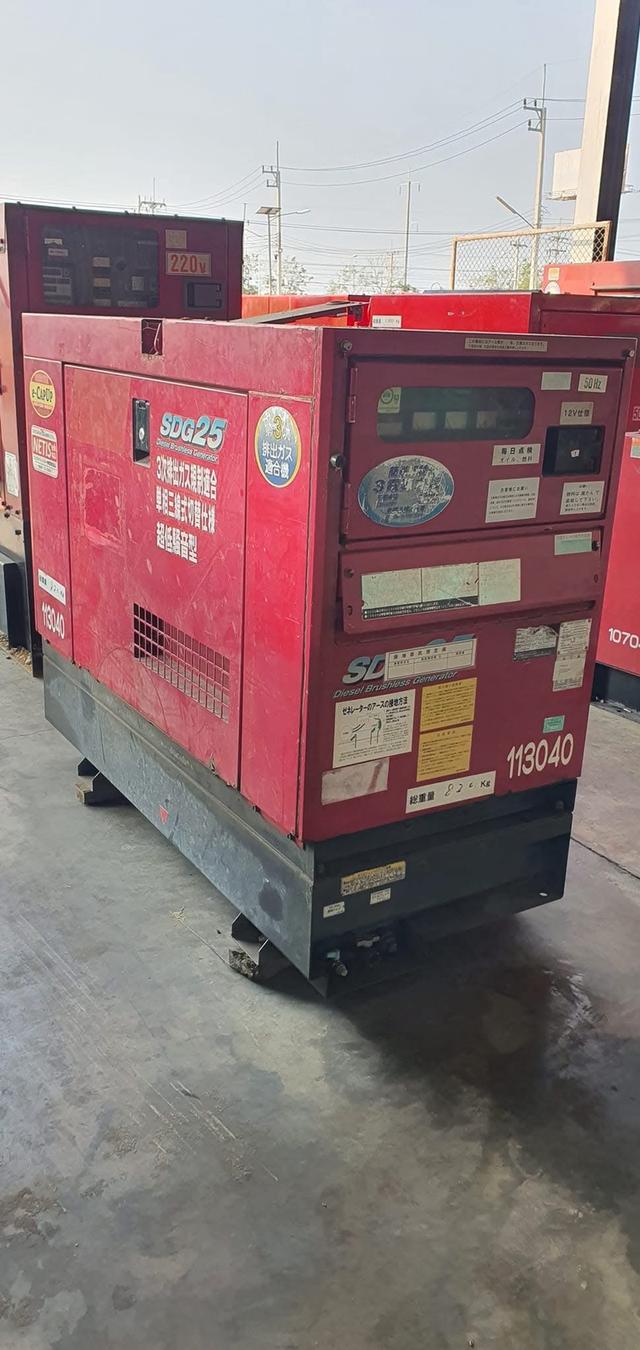 เครื่องปั่นไฟ AIRMAN ขนาด 25 KVA 4