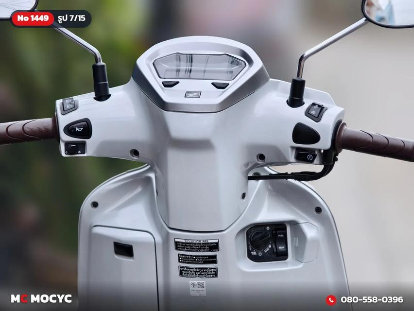 Honda Giorno Plus 2024 รุ่นTOP ABS รถบ้านแท้มือเดียว ของแต่งหมดเป็นแสน No.1449 รูปที่ 8