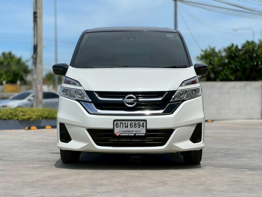 ปี 2017 NISSAN SERENA HYBRID 2.0 X สีขาว เบนซินไฟฟ้า ตัวท็อป 6