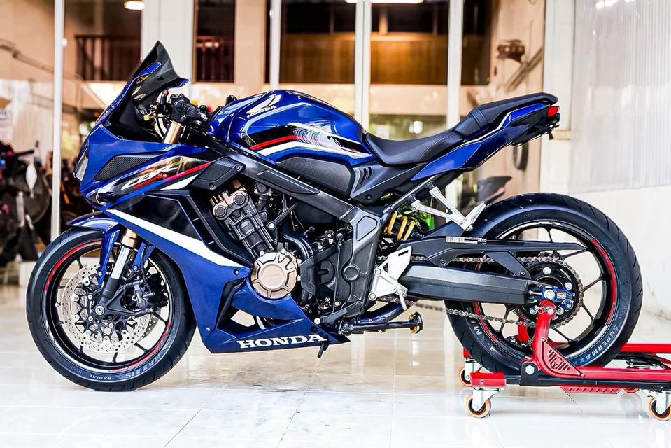 CBR650R ปี 2022 Honda น้ำเงิน รูปที่ 4
