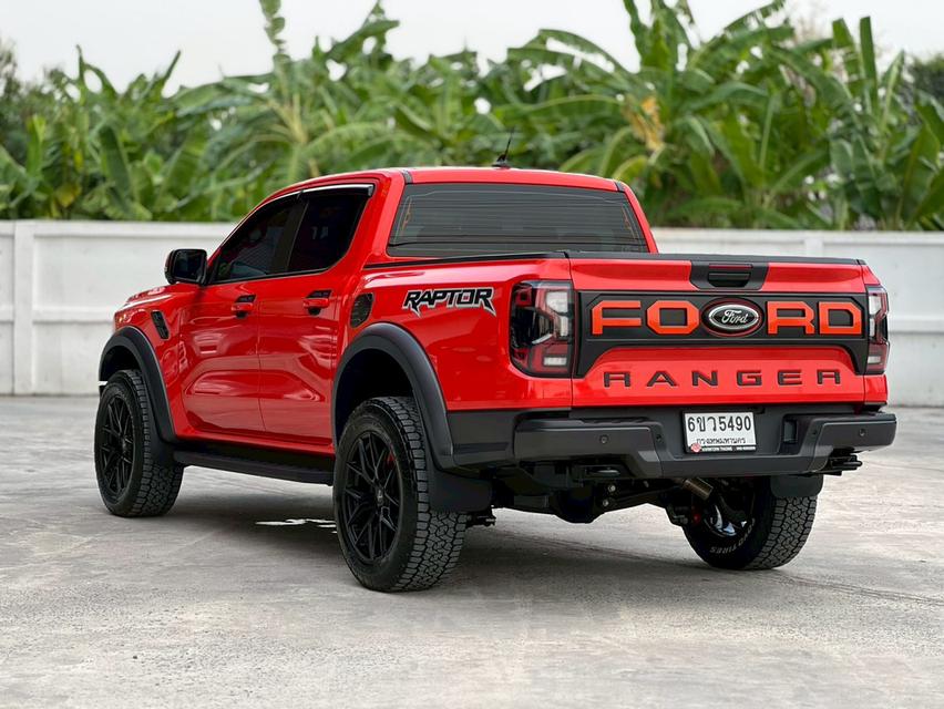 ปี 2025 FORD RANGER, 2.0 RAPTOR BI-TURBO 4WD โฉม DOUBLE CAB สีส้ม สวยจัดๆ รูปย่อยที่ 4