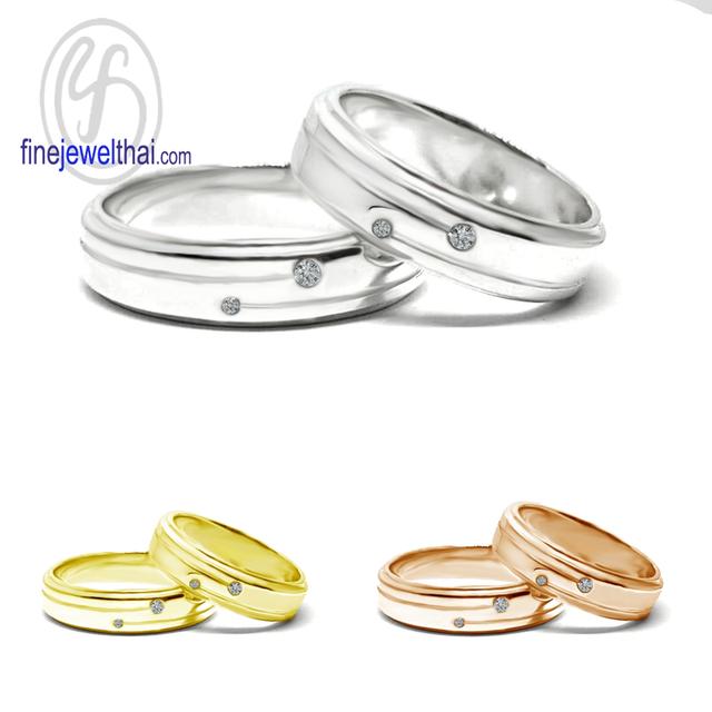 FineJewelThai | แหวนเงินแท้ แหวนเพชร แหวนแต่งงาน เครื่องประดับเงินแท้ RC3081cz