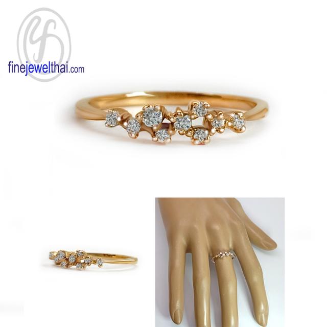 Finejewelthai แหวนเพชรพรีเมี่ยม-แหวนเงินแท้925-R1372cz รูปที่ 4