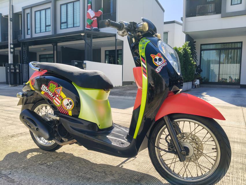 Honda Scoopy i หัวฉีด ปี2012 สี ชมพู ดำ เหลือง