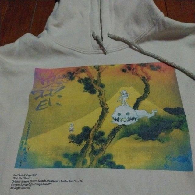 เสื้อฮู้ดดี้แขนยาว แนวคู่ศิลปินฮิปฮอปชาวอเมริกัน Kanye West X Kid Cudi See Ghosts Special Limited แท้ มือสอง ของพร้อมส่งครับ รูปที่ 2