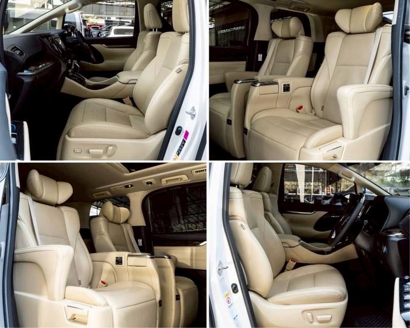รหัสรถ BAC9054 🚘 TOYOTA ALPHARD 2.5 HYBRID GF PACKAGE 4WD MNC ปี 2018 สีขาวสุดหรู 🏁 13