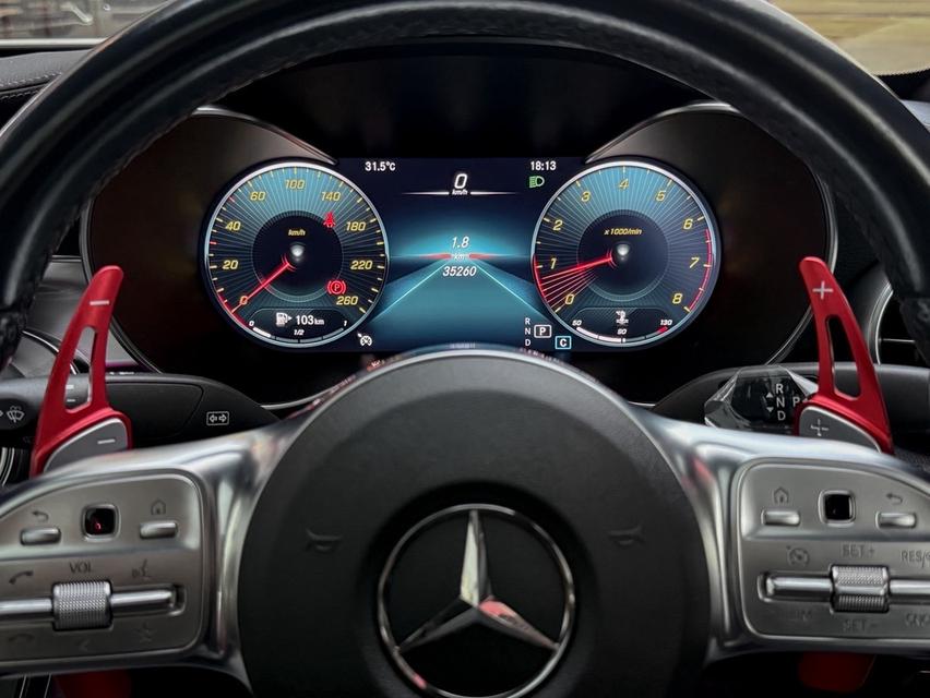 รหัสรถ MCA6666 Mercedes-Benz C 200 COUPE AMG FL 2.0 ปี 2022 จดทะเบียน 2023 | ชุดแต่ง FULL CARBON ล้อ G-FORGED รูปที่ 9