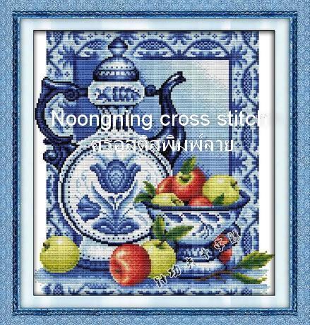 ร้าน Noongning Cross stitch ครอสติสพิมพ์ลาย จำหน่ายอุปกรณ์ครอสติส ภาพติดเพชร846 5