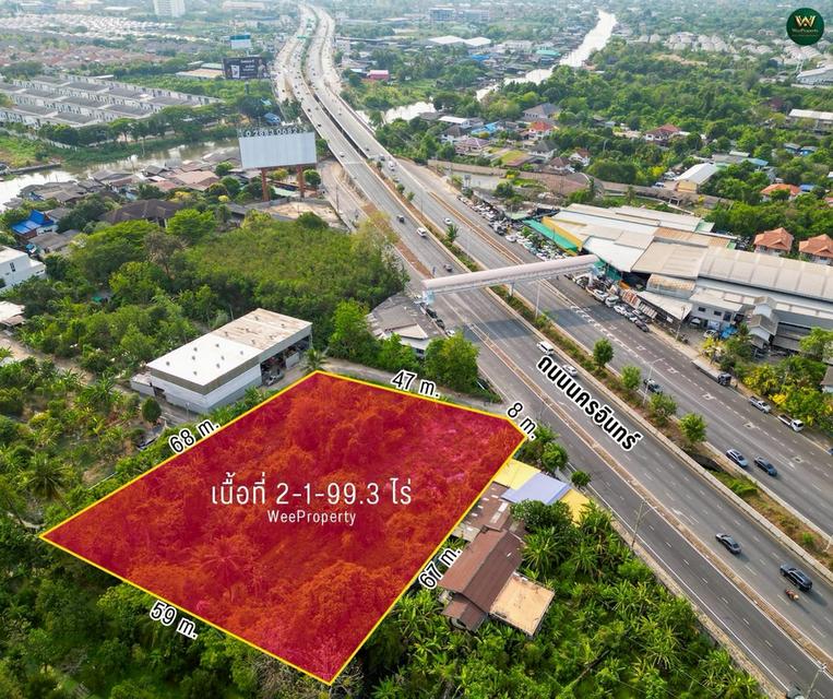 Land for Investment | ที่ดินศักยภาพสูง ติดถนนนครอินทร์ – บางกรวย นนทบุรี 2