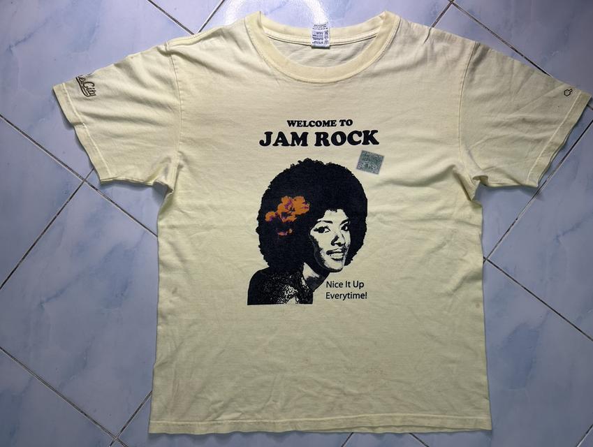 [Ultra Rare] Fame City "Jam Rock" - ผ้าเมกา เย็บญี่ปุ่น งานปักแขน 2 ข้าง! รูปที่ 1