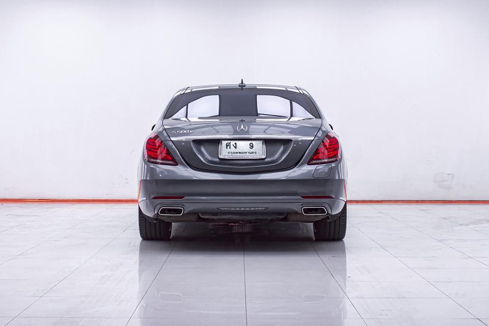 ✨ MERCEDES BENZ S-CLASS S500e W222 3.0 EXCLUSIVE AT ปี 2016 Plug-in Hybrid รูปที่ 3