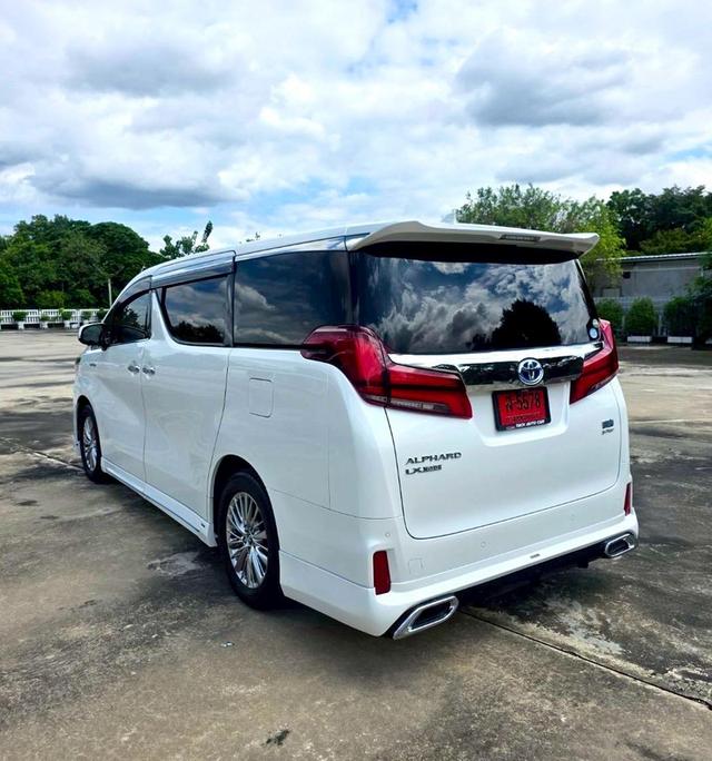 Toyota ALPHARD SRC E-Four สีขาว ปี 2018 ไมล์ 65,000 กม.  4
