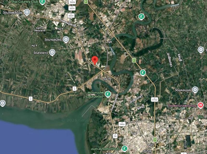 ขายที่ดินพร้อมสิ่งปลูกสร้างบางนา-ตราด กม.45 (โกดัง สูง ชั้นเดียว 10 หลัง และหอพัก สูง 4 ชั้น 4 หลัง) 2