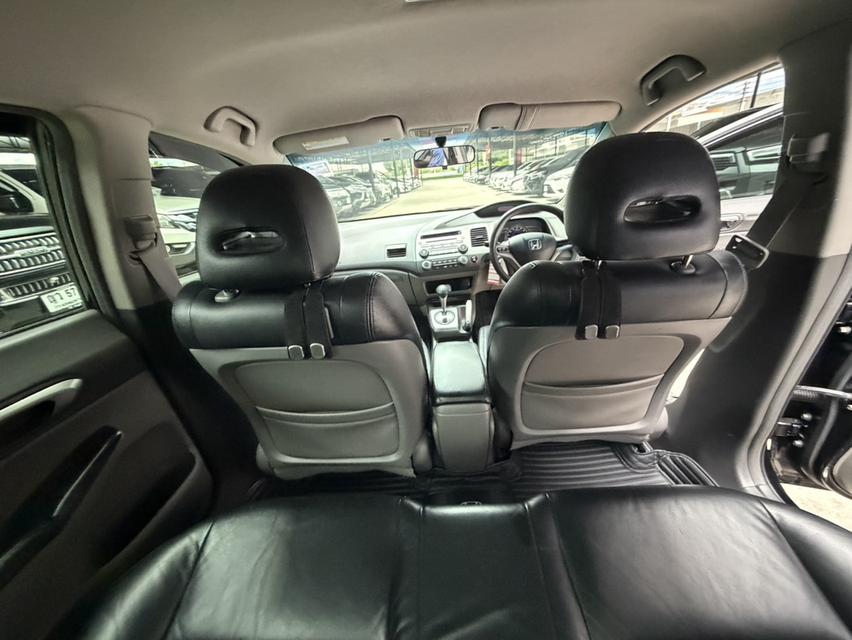 ขายรถ Honda Civic FD 1.8S i-VTEC Sedan ปี 2011 สีดำ เกียร์ออโต้ รูปที่ 9