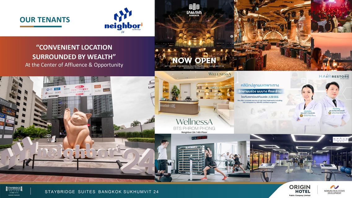 พื้นที่เช่าร้านค้า Neighbor 24 ศูนย์กลางกำลังซื้อสูงบนสุขุมวิท 24 1