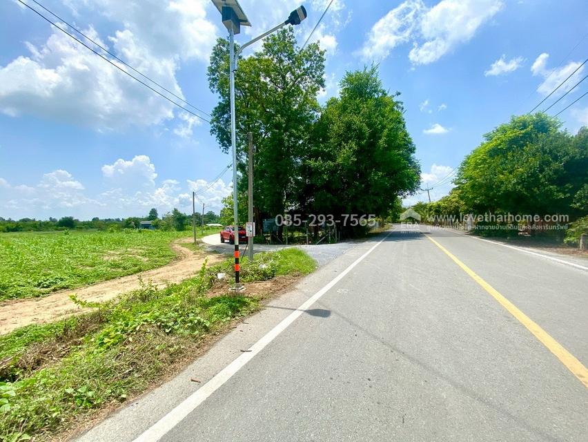 ขายที่ดินเปล่า ต.ศรีสำราญ อ.สองพี่น้อง จ.สุพรรณบุรี พื้นที่ 5 ไร่ ถมแล้ว ห่างจากถนนใหญ่เพียง 200 เมตร ใกล้อบต.ศรีสำราญ 9