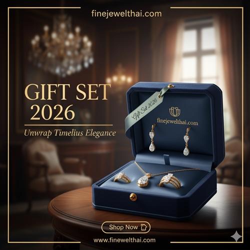 Finejewelthai เซ็ตเครื่องประดับแท้ ของขวัญปีใหม่ ลดสูงสุด50%
