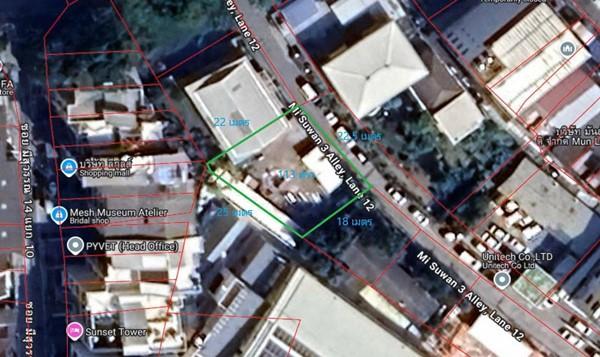 ขายที่ดินเปล่า 113 ตร.ว. ซอยมีสุวรรณ 3 แยก 12 สามารถเดินถึงสถานีรถไฟฟ้าอ่อนนุช และพระโขนง Tel 080 9076222 1