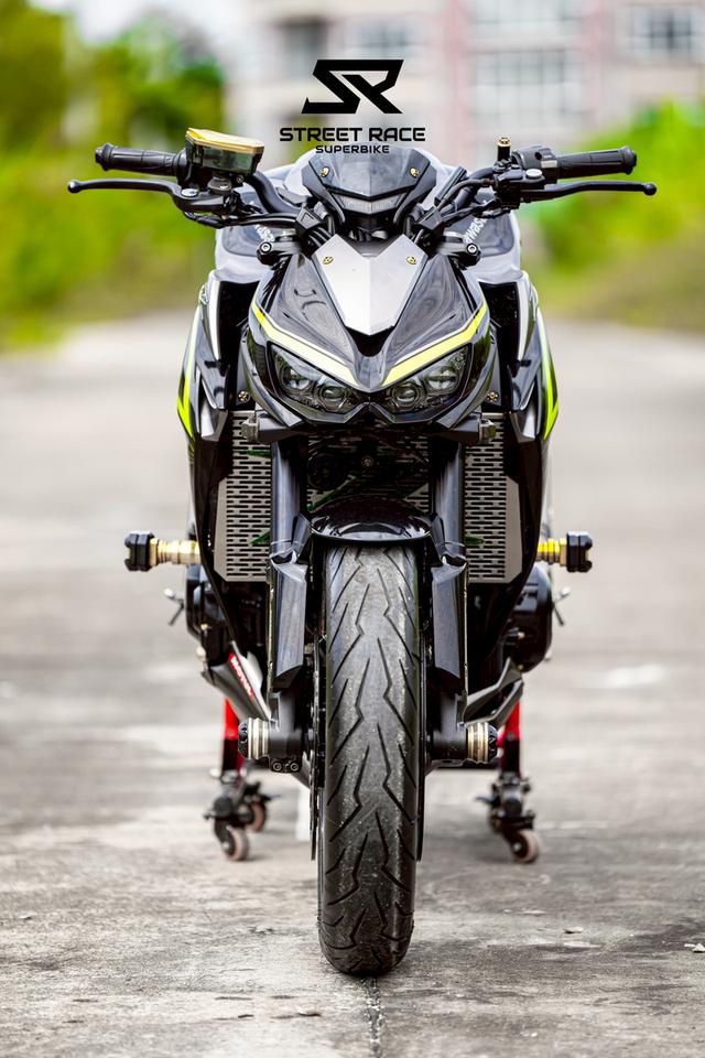 🏍️Kawasaki z1000r edition ปี 2019 🔥  สีดำ หล่อเข้ม สภาพดี ของแต่ง เน้นๆ+ท่อคู่ akrapovic แท้  รูปที่ 11