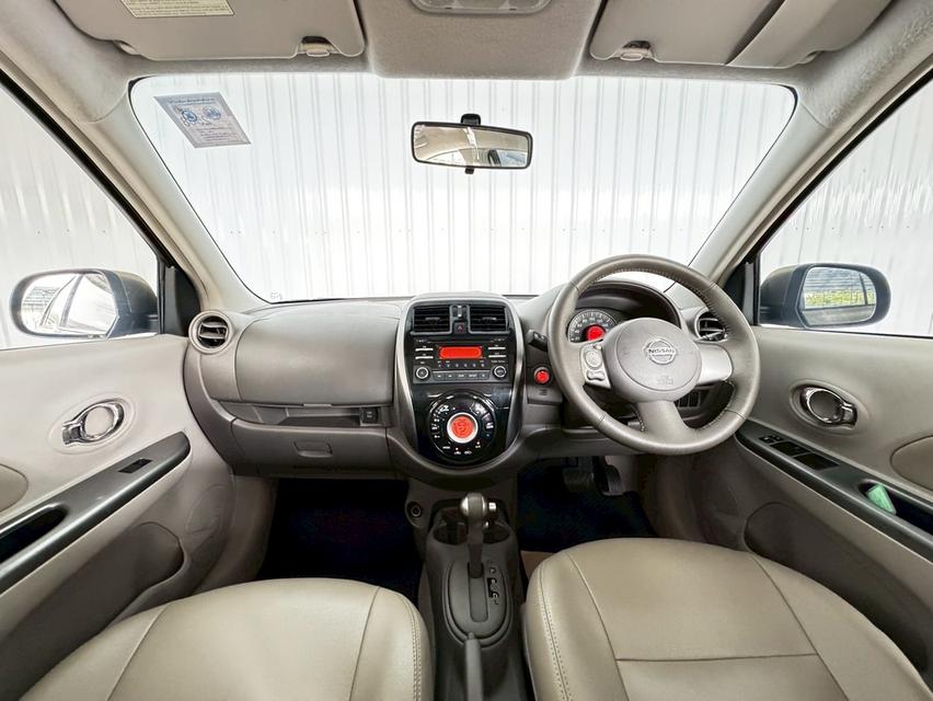 Nissan March 1.2VL เบนซิน เกียร์ออโต้  ปี2013จด2015 12