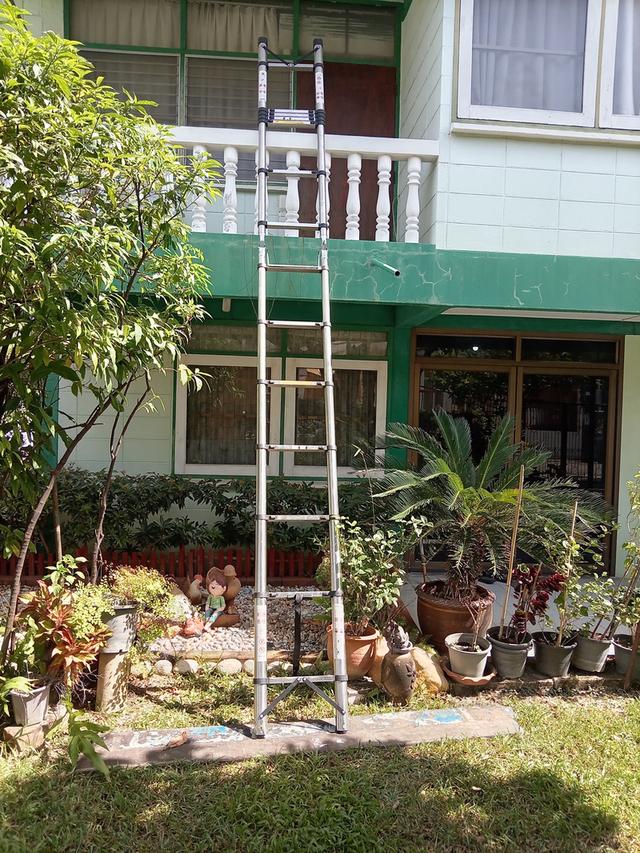 บันไดพับตั้งได้2.9เมตร ยืดได้6ม