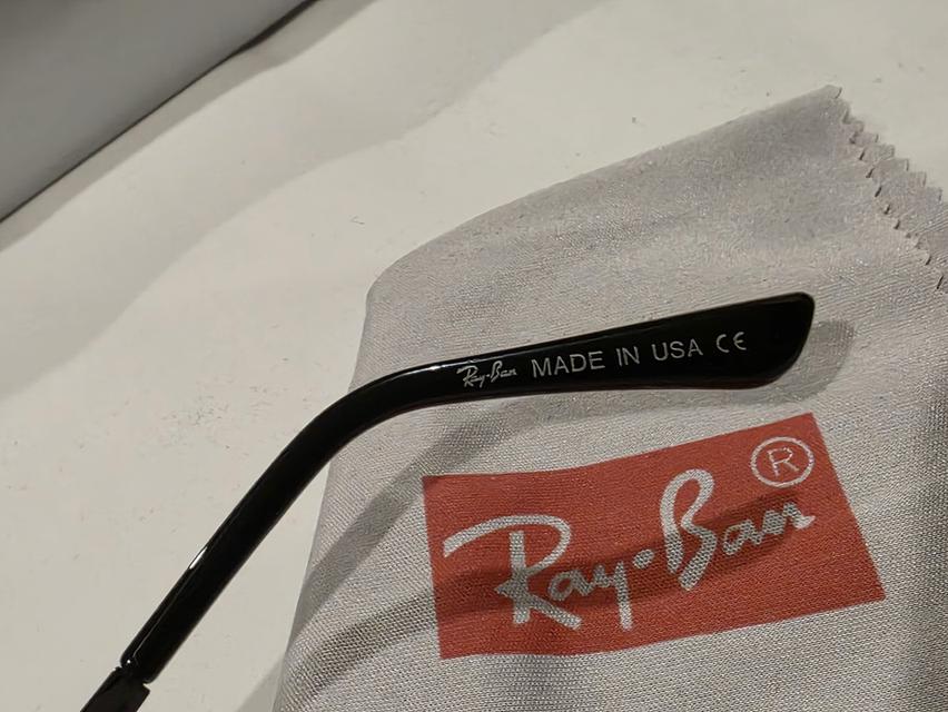 แว่นตา Rayban USA สวย เลแบน กันแดด อย่างดี เดิมๆ สภาพใหม่ๆ พร้อมกล่อง ขายตามสภาพ พร้อมส่ง รูปที่ 14