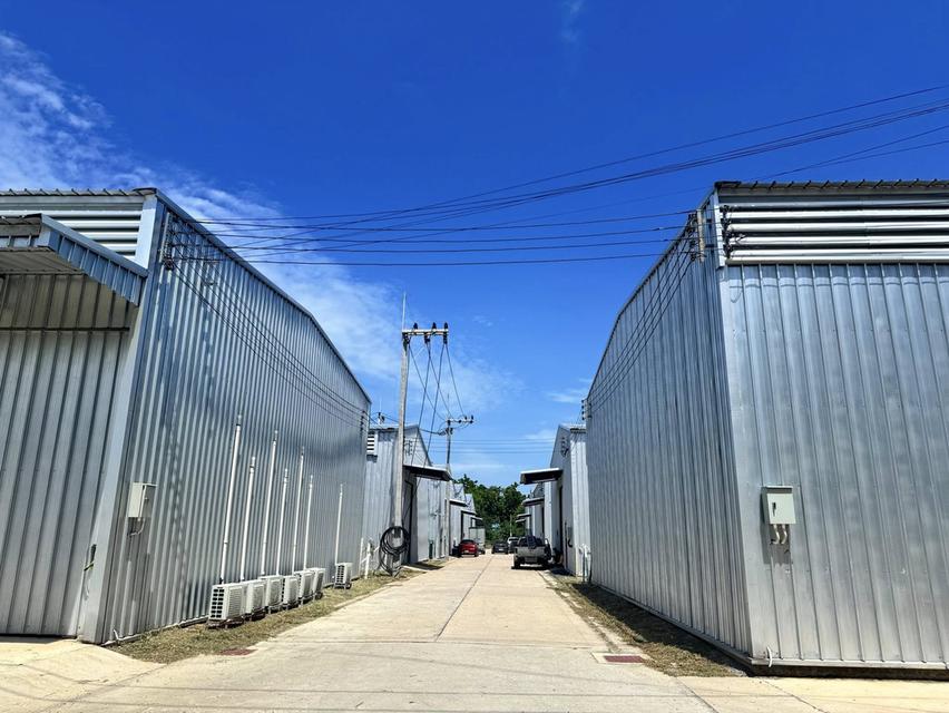 ให้เช่า โกดังสำเร็จรูป 11โกดัง 300-900 ตรม พื้นที่รวมกว่า 5,000 ตรม.บางละมุง 8