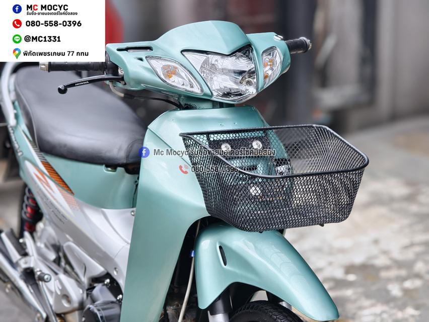 Wave 125r รถบ้านแท้ สตาดติดง่ายใช้งานได้ปกติ มีเล่มเขียวชุดโอนให้ครบ NO1466 รูปที่ 7