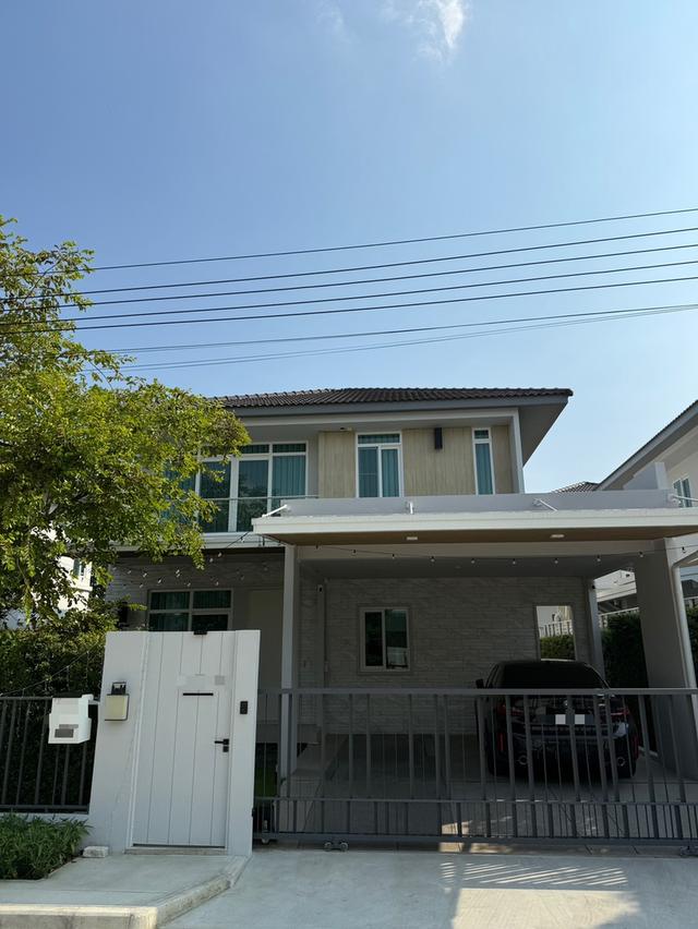 ขาย-เช่า บ้านเดี่ยว มัณฑนา ราชพฤกษ์-นครอินทร์🌟 บ้านใหม่เสมือนมือหนึ่ง! เจ้าของไม่เคยเข้าอยู่ ทำเลดี บรรยากาศสงบ ร่มรื่น ใกล้ MRT 1