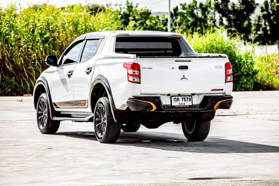 MITSUBISHI TRITON 2.4 MIVEC PLUS DOUBLE CAB ATHLETE ปี 2018 สีขาว ไมล์แท้ 55,147  9