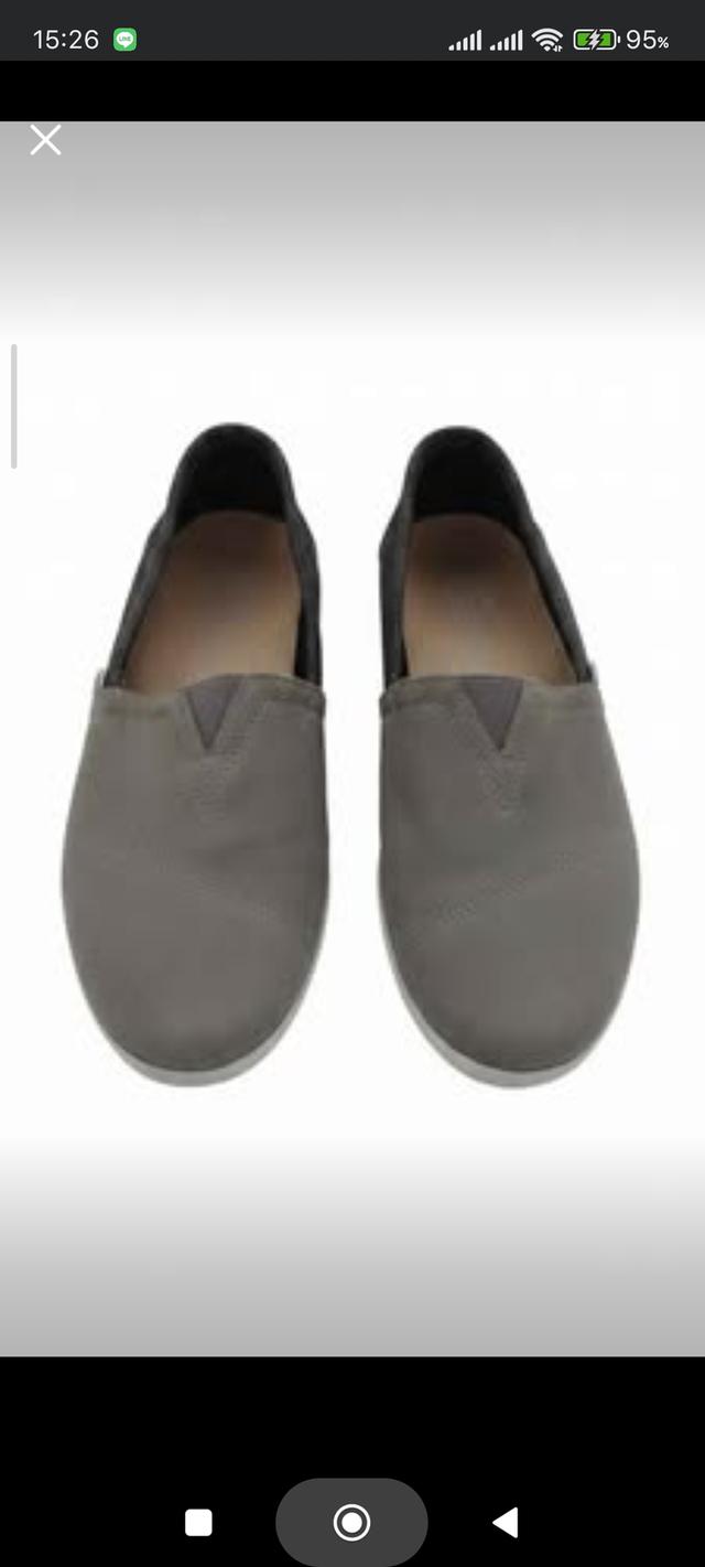 รองเท้าแบรนด์ TOMS มือสอง ของแท้ รูปที่ 2