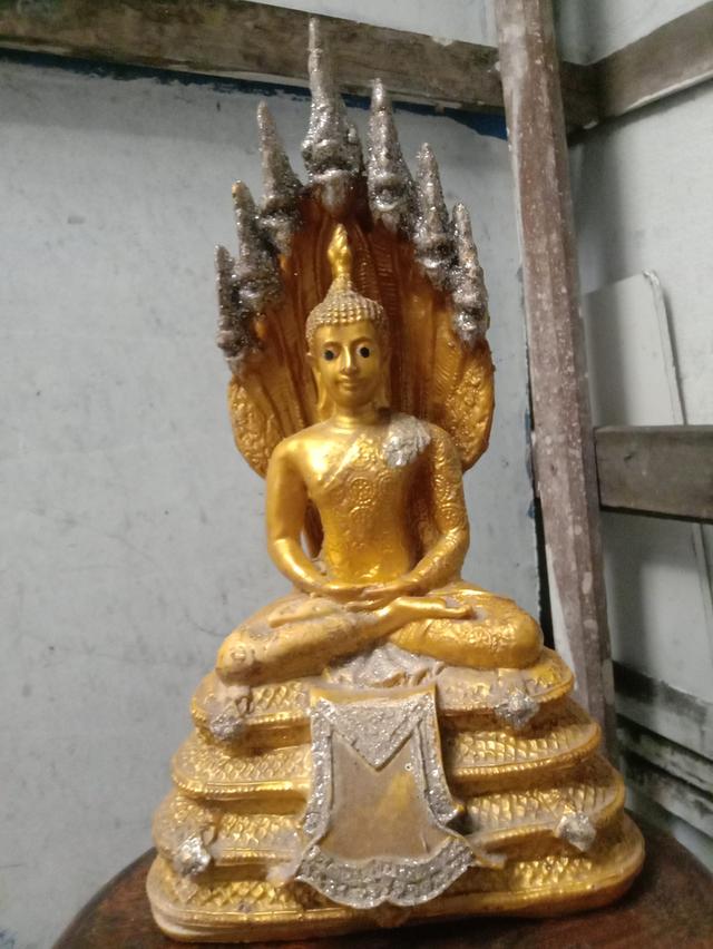 พระบูชาปางนาคปรกคับผม รูปย่อยที่ 4