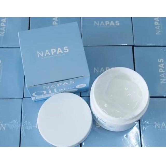 นภัส ออยไวท์ บอดี้ ครีม NAPAS Oil White Body Cream 200ml. 3