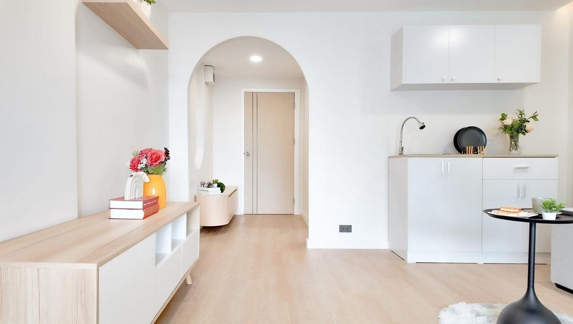 Condo City Villa Ladprao 130 ใกล้รถไฟฟ้าสีเหลือง ลาดพร้าว 101 ห้อง 33 ตารางเมตร ชั้น8 ตึกF ตกแต่งครบ 6
