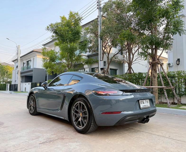 Porsche Cayman 718 สีเทา 2017 รูปที่ 14