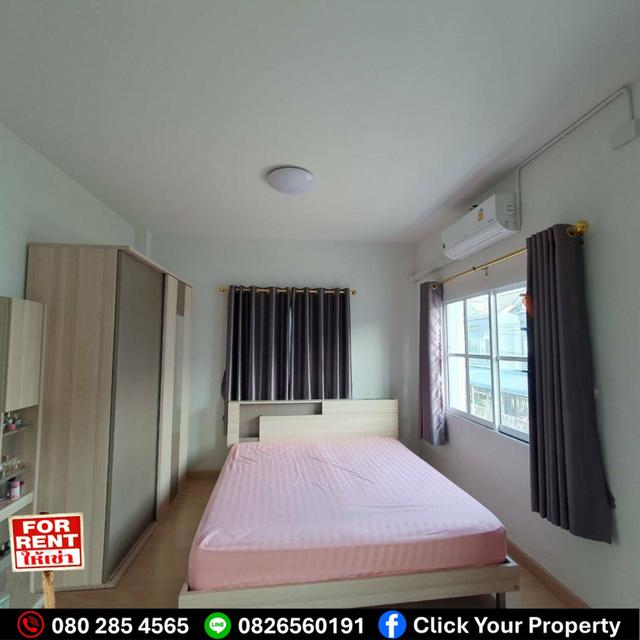ให้เช่า ทาวน์โฮม 2 ชั้น ประภัสสร วิลล์ อมตะนคร-หนองตำลึง 120 ตรม 28.7 ตรว ดีไซน์เรียบง่าย แต่ทันสมัยแบบชีวิตเมือง. 5