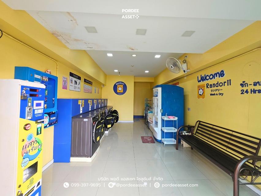 ขาย!! อยู่รวยคอนโด ชั้น 8 อาคาร G ตึกหน้าสุด (ขนาด 22 ตร.ม.) ซ.นวมินทร์ 135 บึงกุ่ม กทม. : Yuruay Condo 12