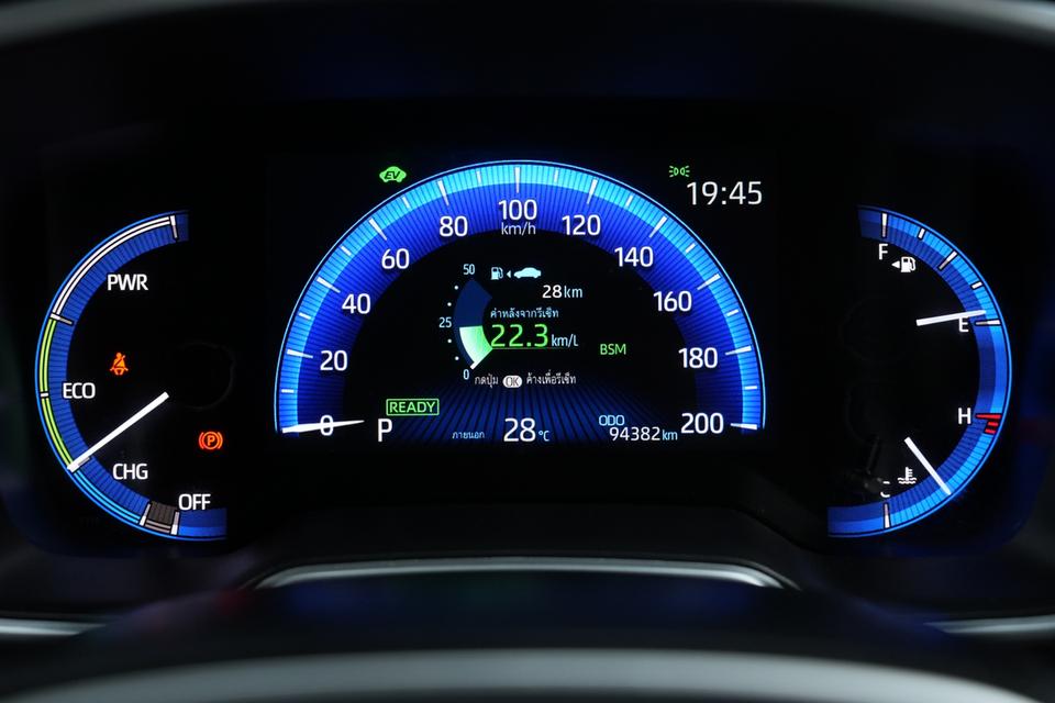 2020 Toyota Corolla Cross 1.8 Hybrid Premium Safety SUV สีขาว เลขไมล์ 94381 กม. 19
